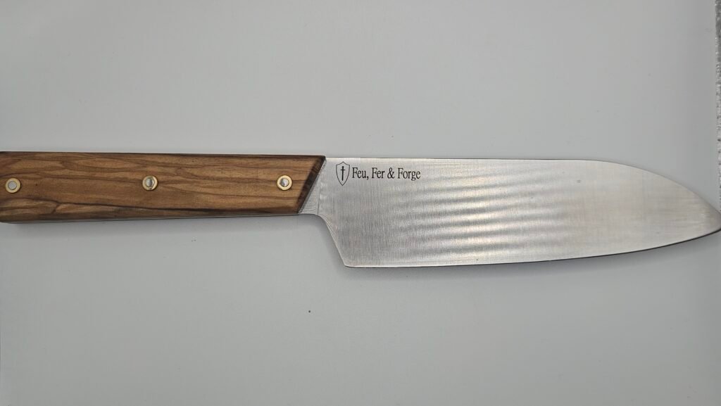 Couteau de chef artisanal en inox