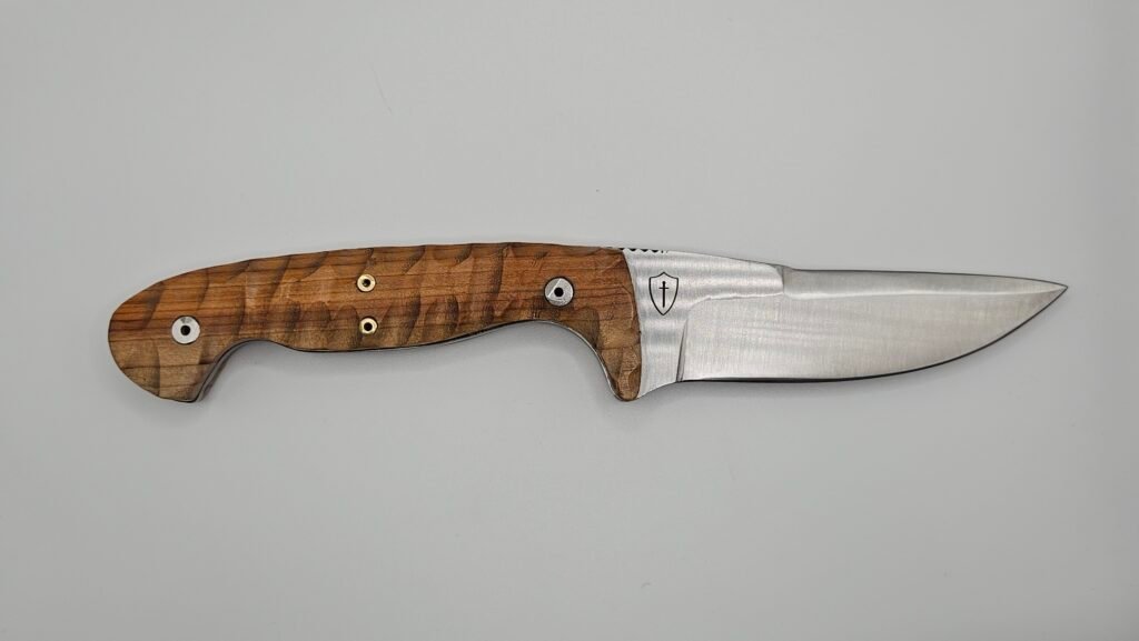L’If Rouge - Couteau fixe artisanal Bushcraft