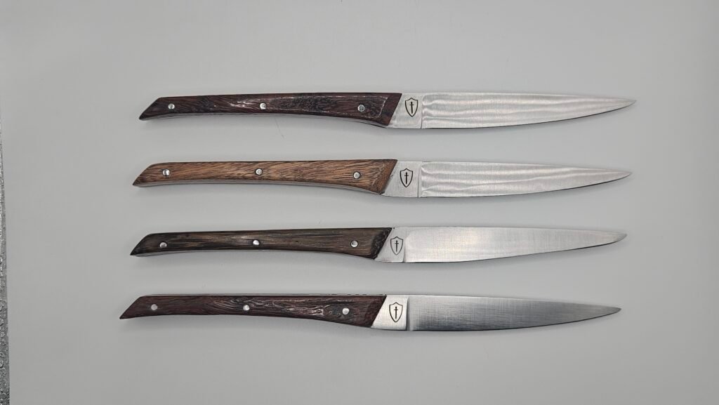 L’Épure – Couteau de table artisanal en wengé