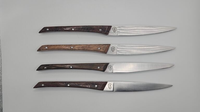 L’Épure – Couteau de table artisanal en wengé